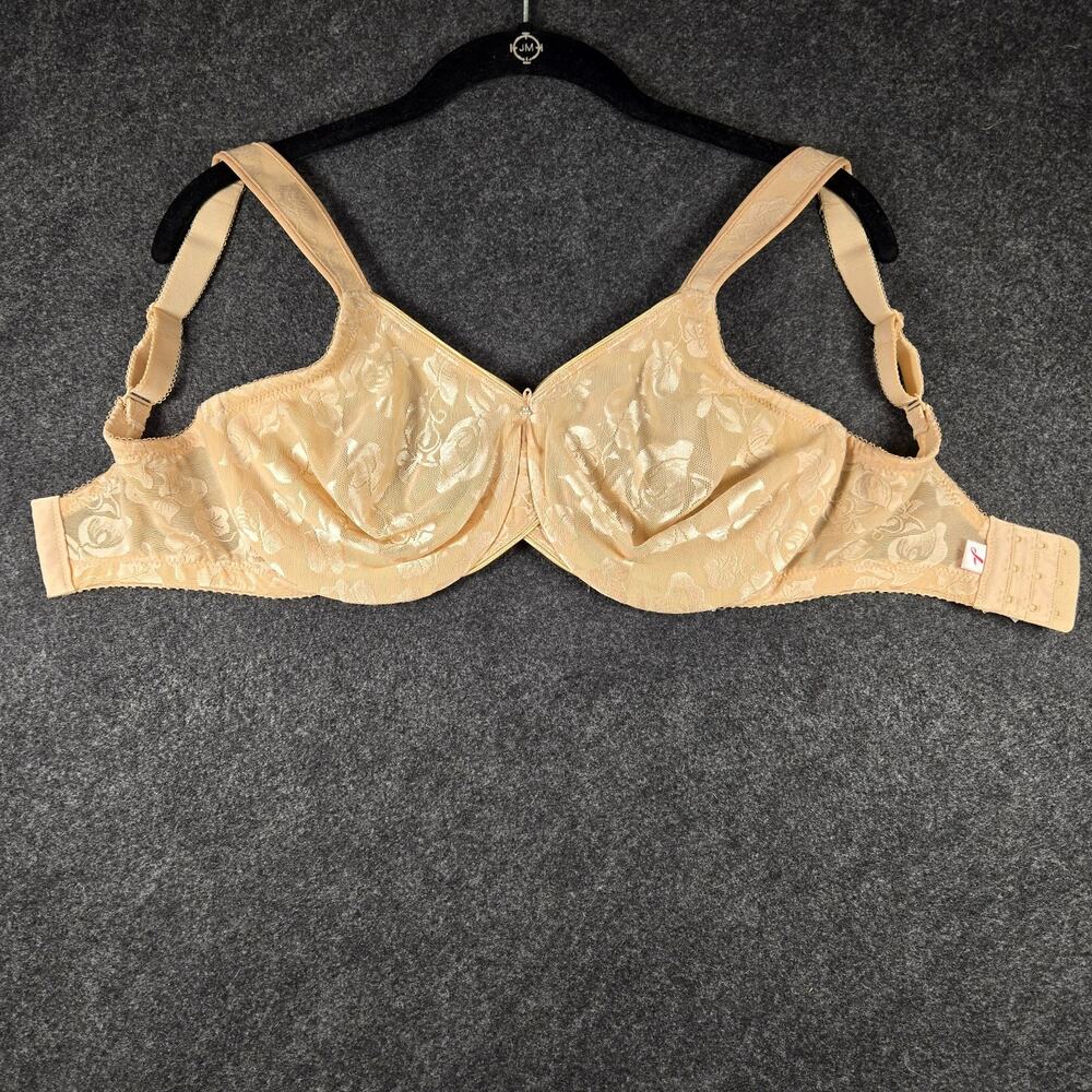 Wacoal 85567 Awareness Full Coverage Unlined Underwire Bra US Size 32 DDD Beige